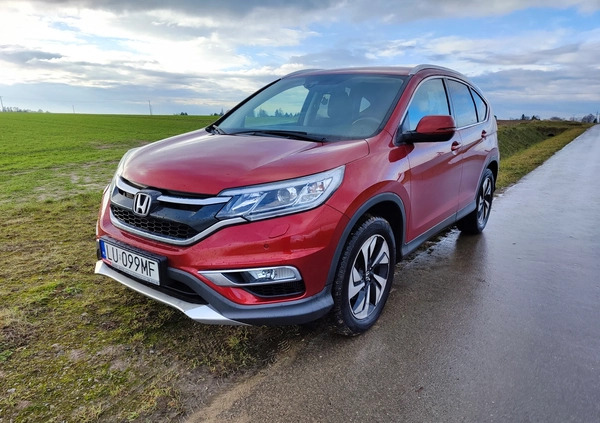 Honda CR-V cena 63000 przebieg: 220000, rok produkcji 2015 z Lublin małe 277